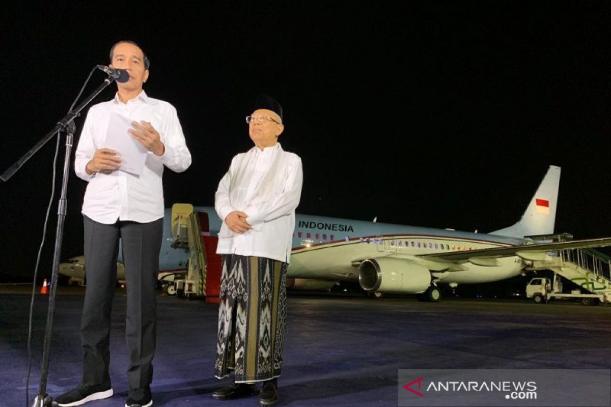 Jokowi berterima kasih pada MK yang putus sengketa dengan adil