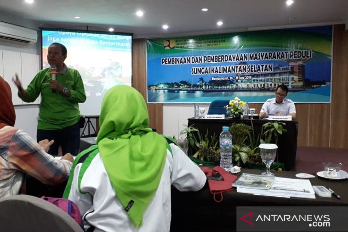 BWS forms river-care communities in South Kalimantan