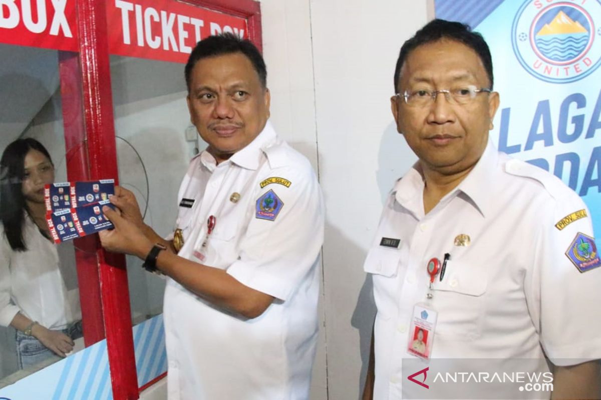 Gubernur : Jangan beli tiket laga Sulut United FC melalui calo