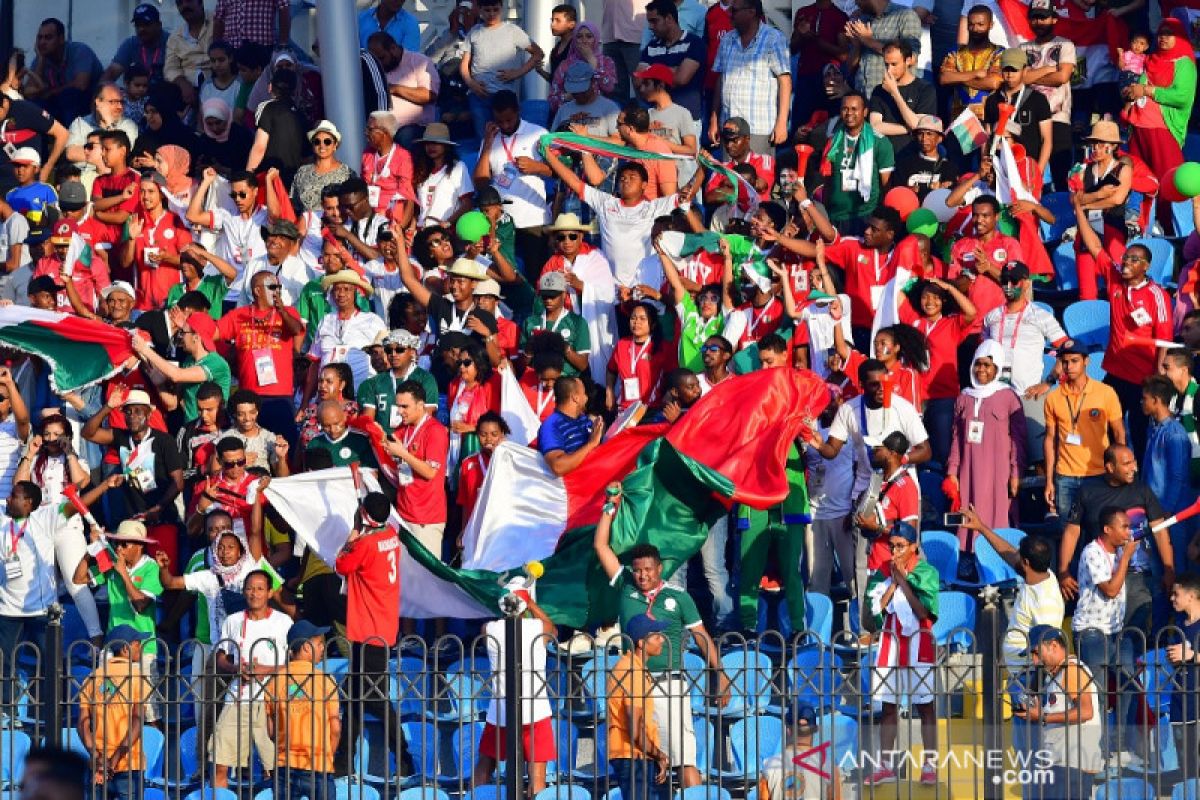 Cetak sejarah kemenangan perdana di Piala Afrika, Madagaskar bergembira