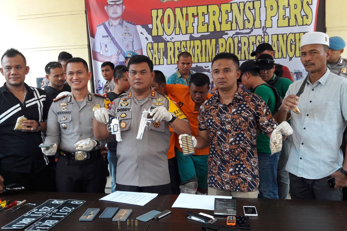 Polres Langkat ringkus tiga perampok sadis