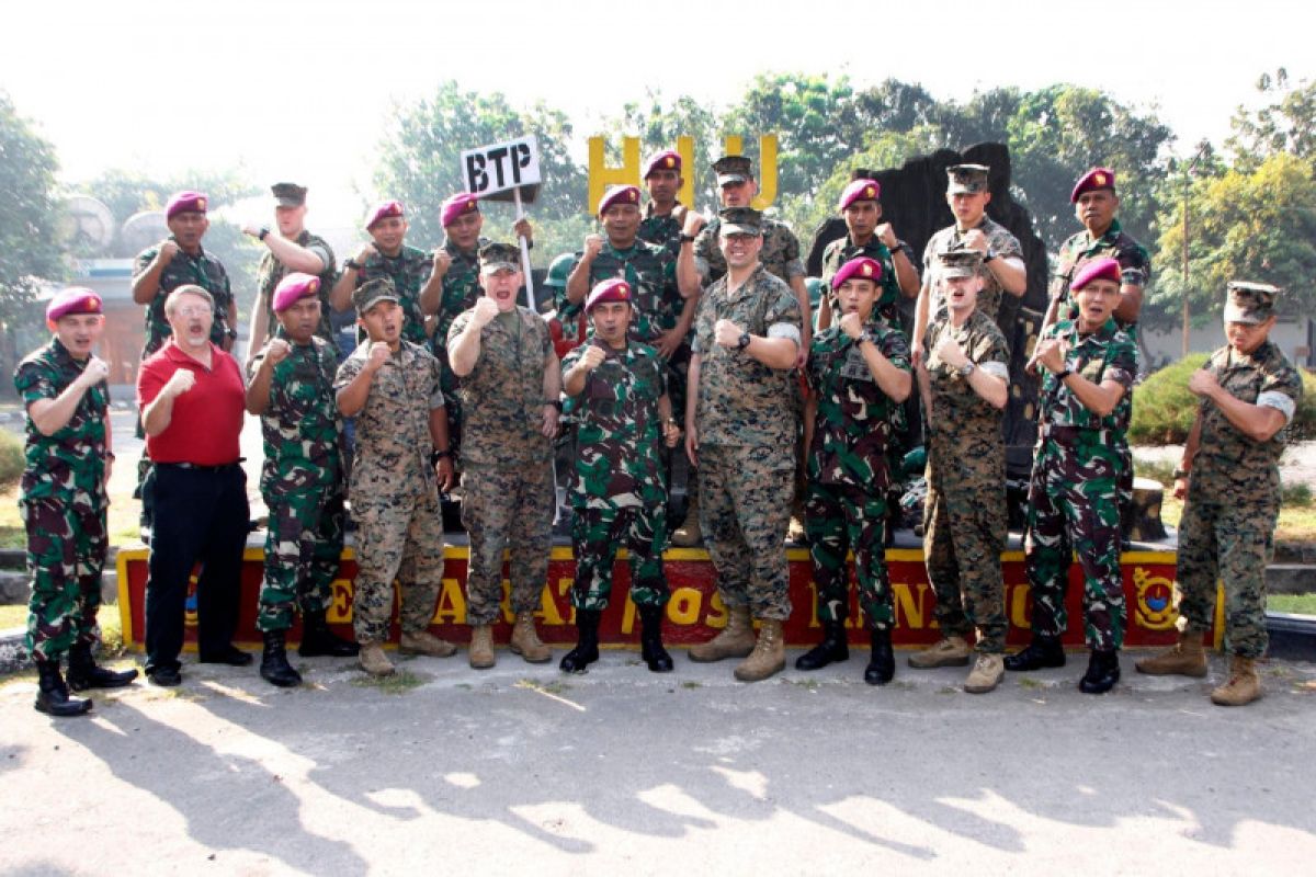 Latihan bersama Marinir Indonesia-AS berakhir