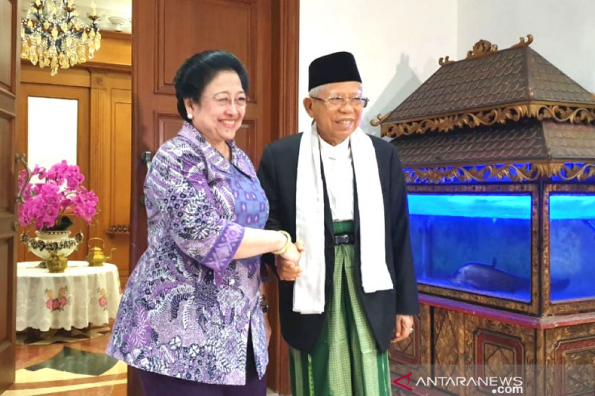 Megawati ucapkan selamat kepada Jokowi-Ma'ruf Amin