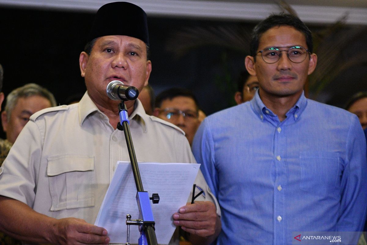 Sikap Prabowo-Sandi terima hasil putusan MK dapat apresiasi