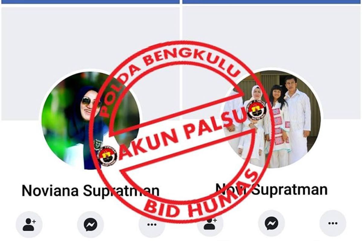 Pembuat akun Facebook palsu atas nama Kapolda Bengkulu diciduk