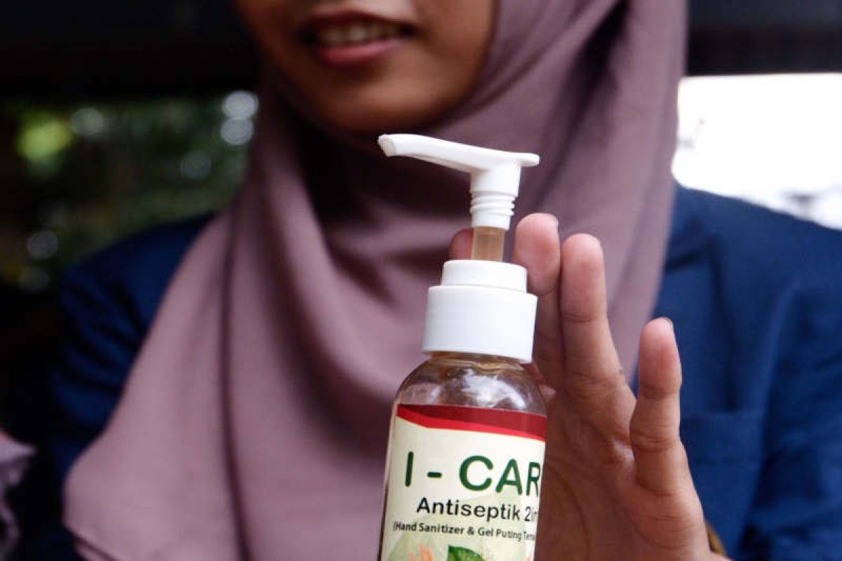 Antiseptik untuk pemerah sapi ini karya mahasiswa Undip