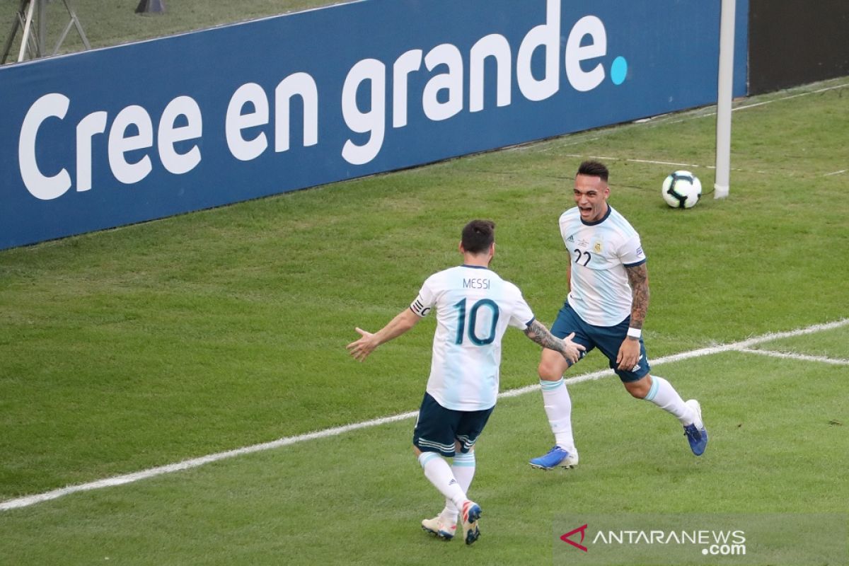 Argentina bertemu Brasil di semifinal setelah tekuk Venezuela 2-0