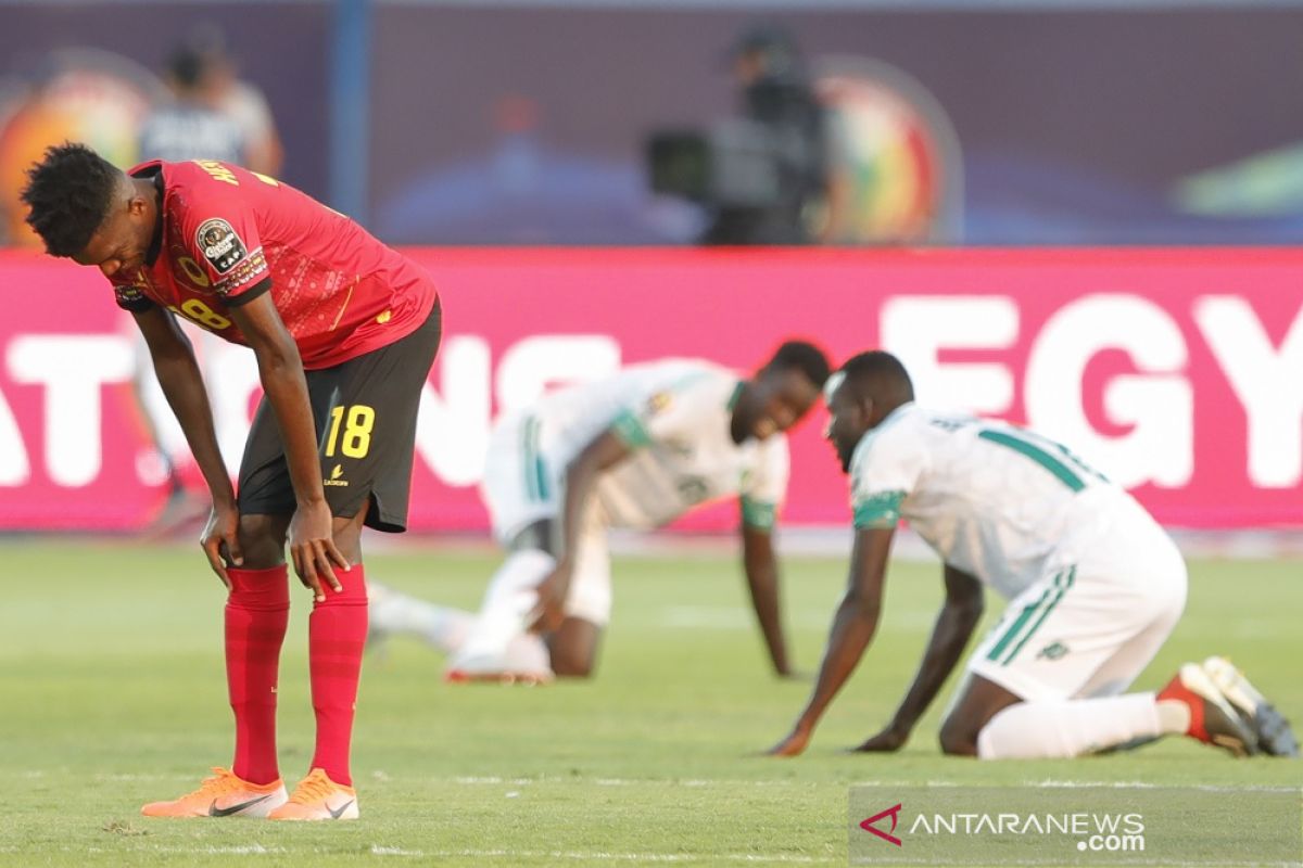 Mauritina lawan Angola bermain imbang di Piala Afrika