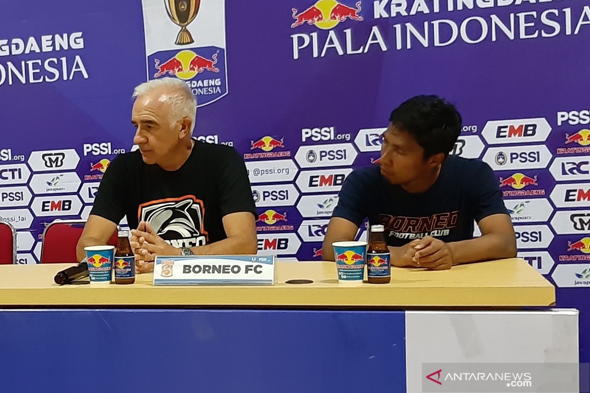 Pelatih Borneo FC Mario Gomez puji pemain meski ditaklukkan Persija