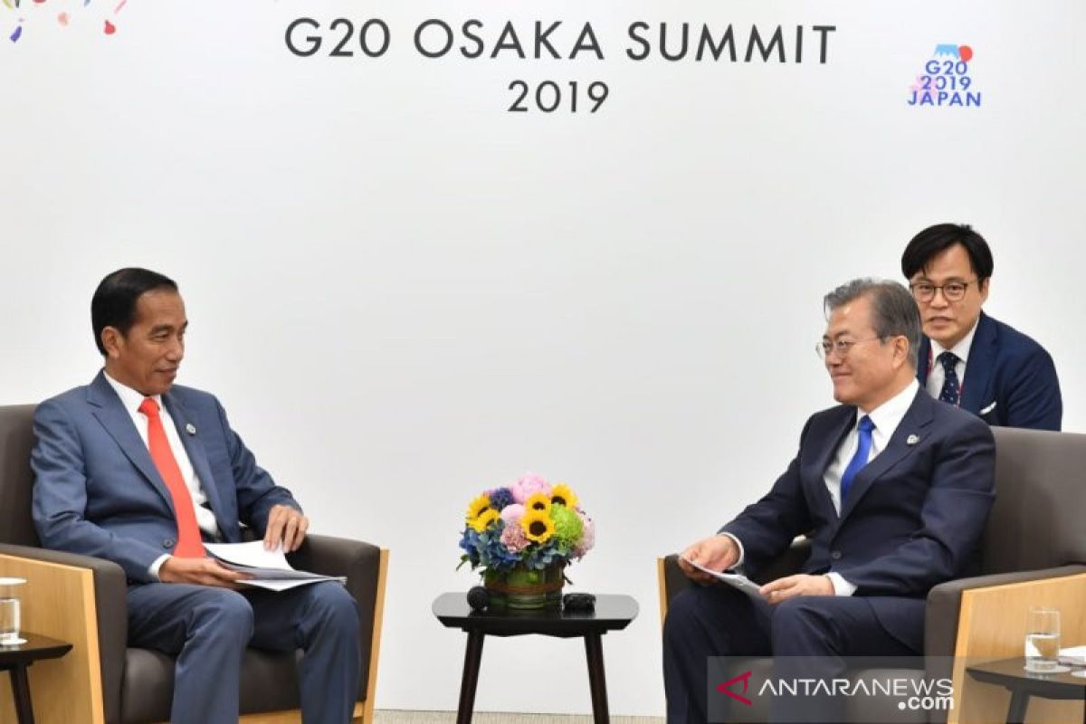 Moon Jae-in sure of Indonesia's dynamic growth under Jokowi's ruling