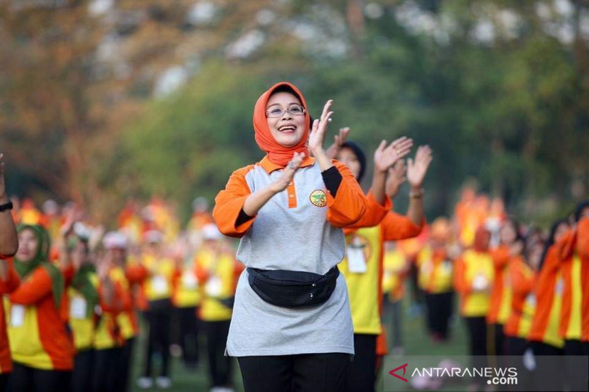 Perwosi Sulut seleksi senam kreasi untuk berlomba di tingkat nasional