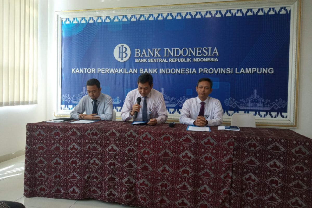 Aset perbankan Lampung tumbuh 4,91 persen.