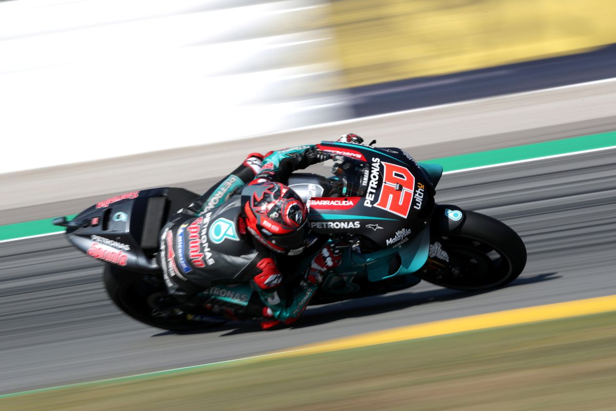 Puncaki FP3, Quartararo pecahkan rekor putaran di Assen