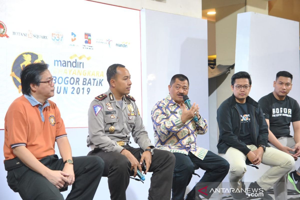 'Mandiri Bhayangkara Bogor Batik Run' targetkan 2.500 peserta