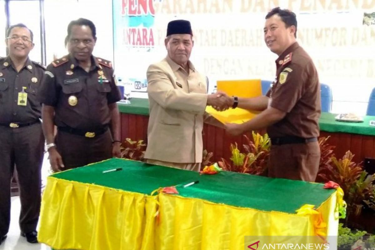 TP4D Kejaksaan Biak Numfor lakukan pendampingan pengawasan proyek pembangunan Supiori