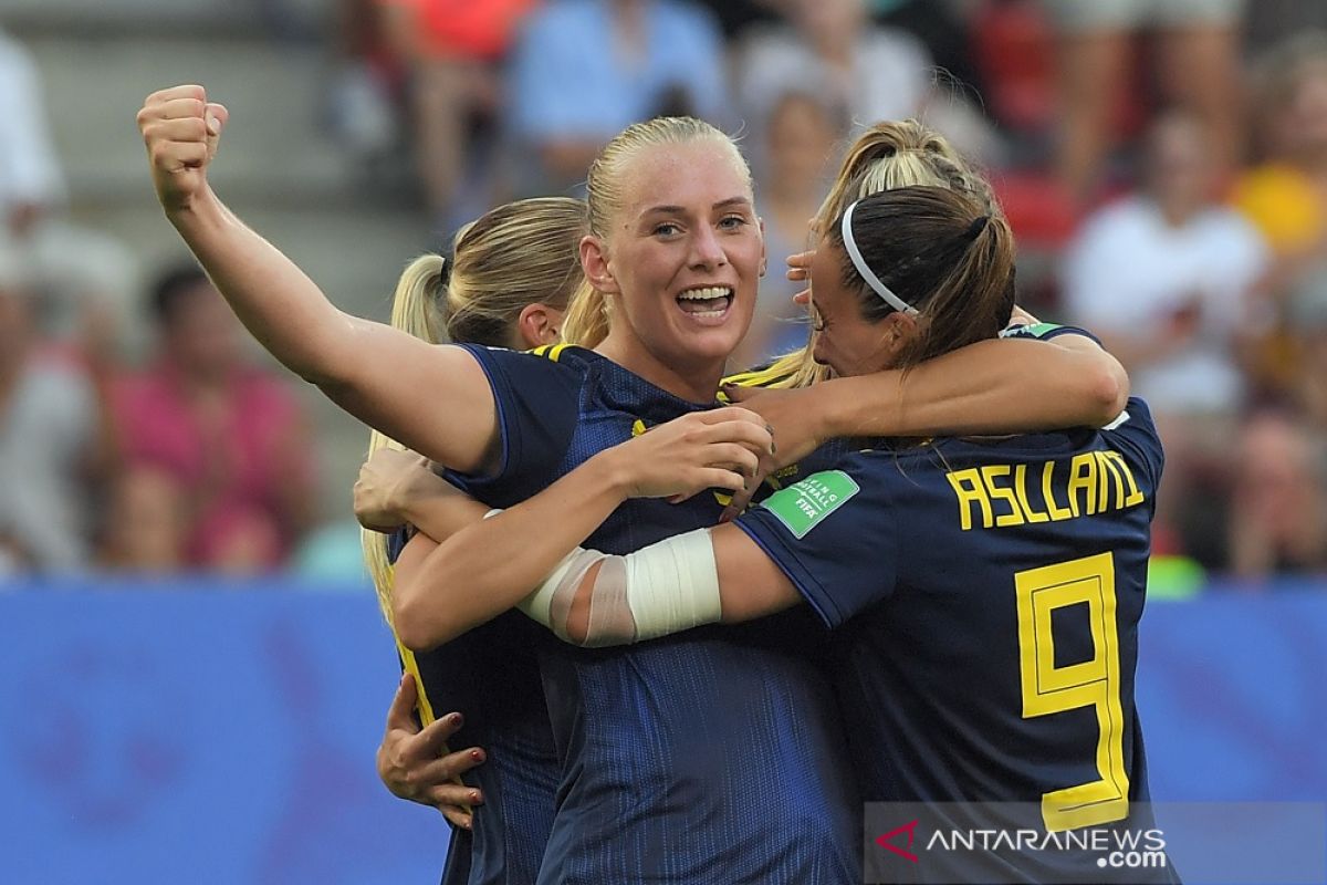 Jungkalkan Jerman 2-1, Swedia ke semifinal