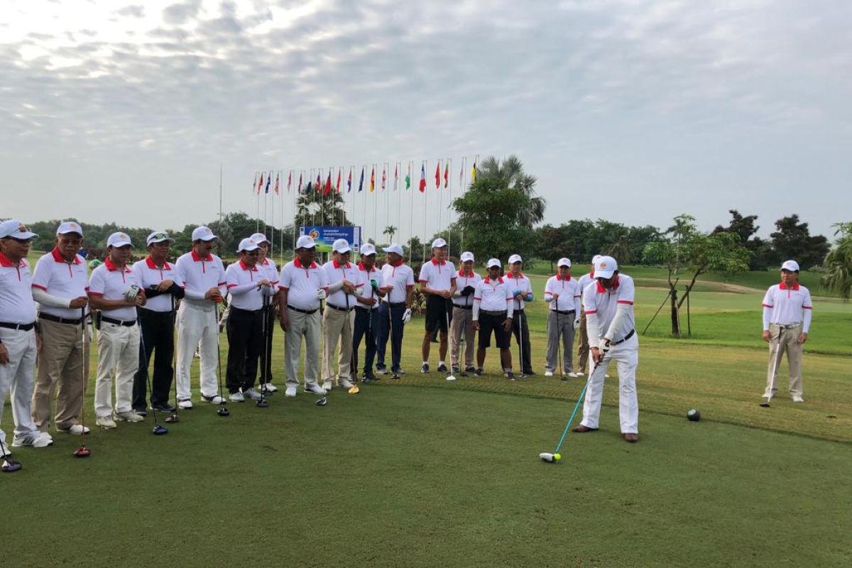 Diplomasi golf untuk pererat persahabatan Indonesia-Kamboja