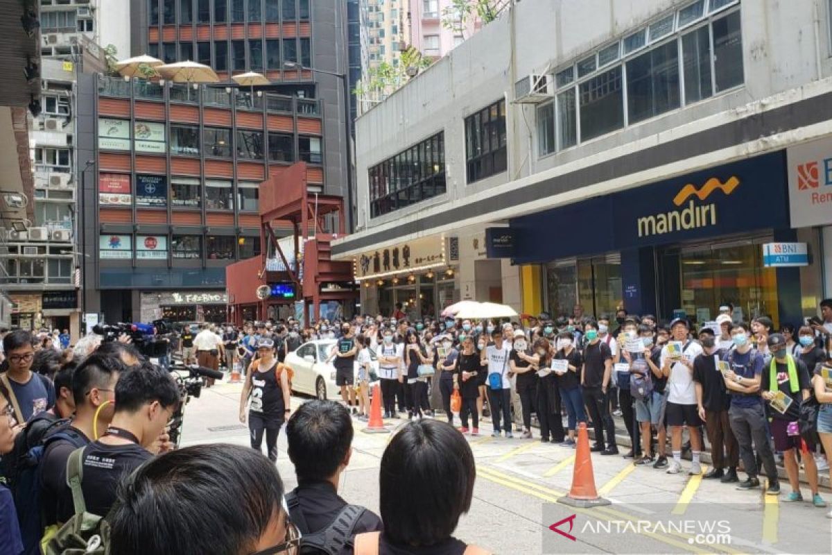 Hong Kong siapkan pawai pro-demokrasi di tengah kemarahan terkait RUU Ekstradisi