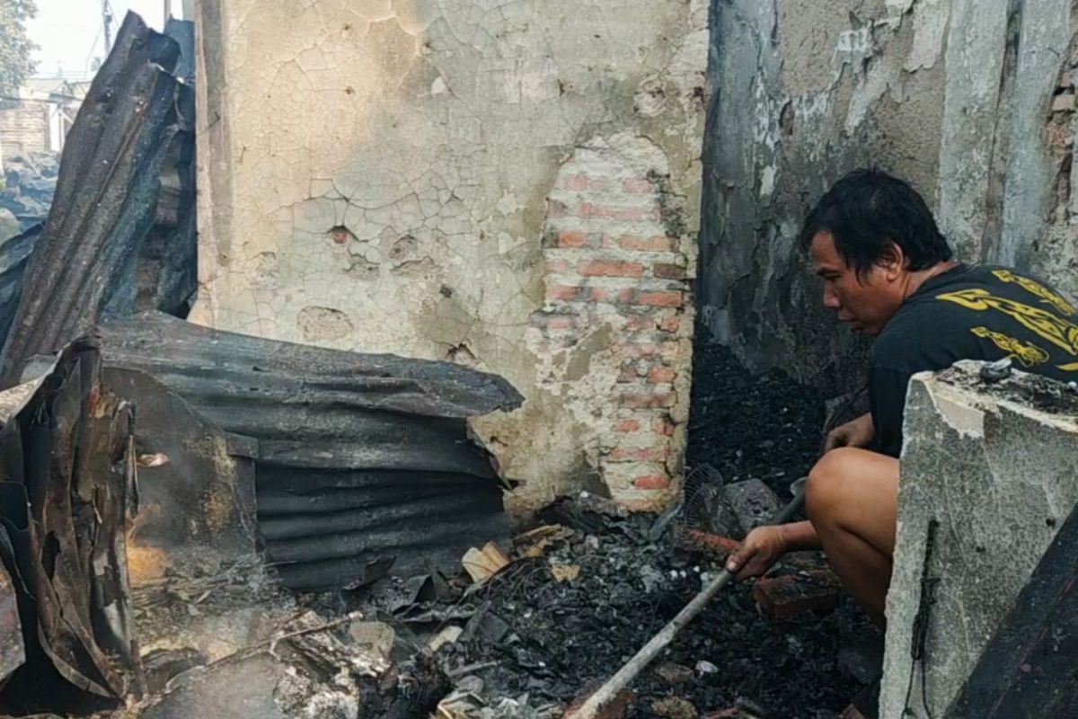 Kebakaran di Tanah Abang, Jakpus akibat  korsleting listrik