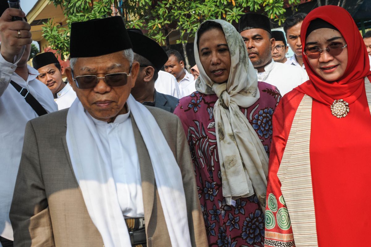 Ma'ruf Amin apresiasi Tanara menjadi destinasi wisata religi