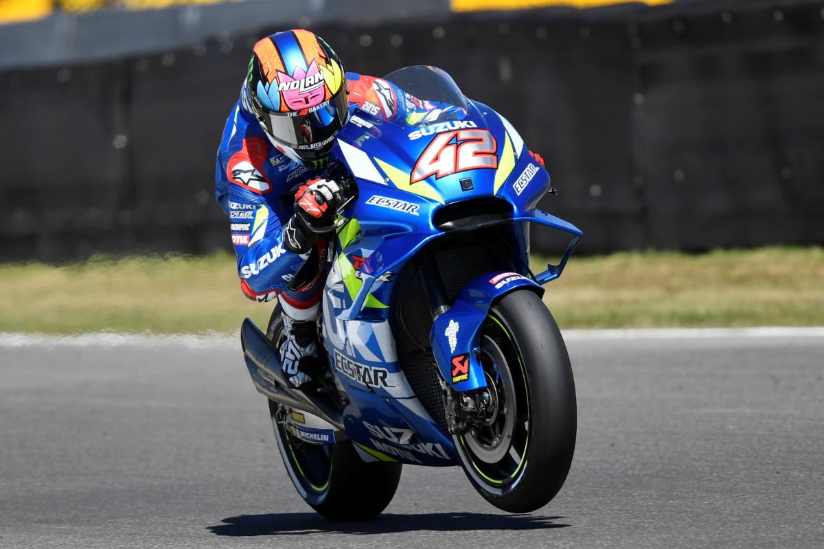 Start di barisan terdepan, Alex Rins incar kemenangan kedua musim ini di Assen