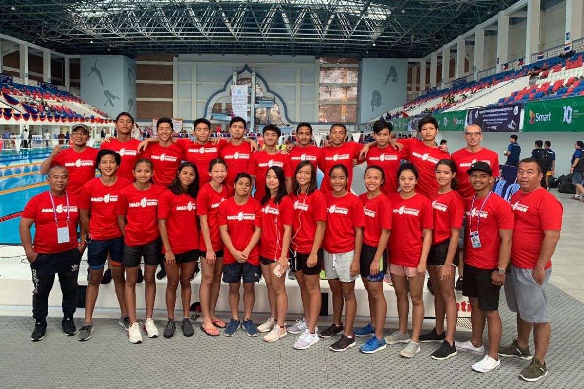 Indonesia raih 20 medali kejuaraan renang junior Asia Tenggara