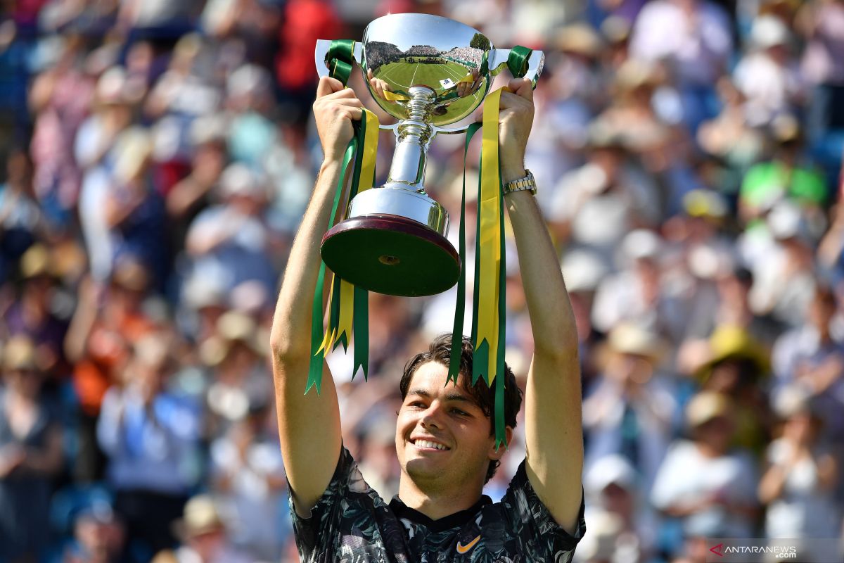 Taylor Fritz raih gelar ATP Tour pertama di Eastbourne