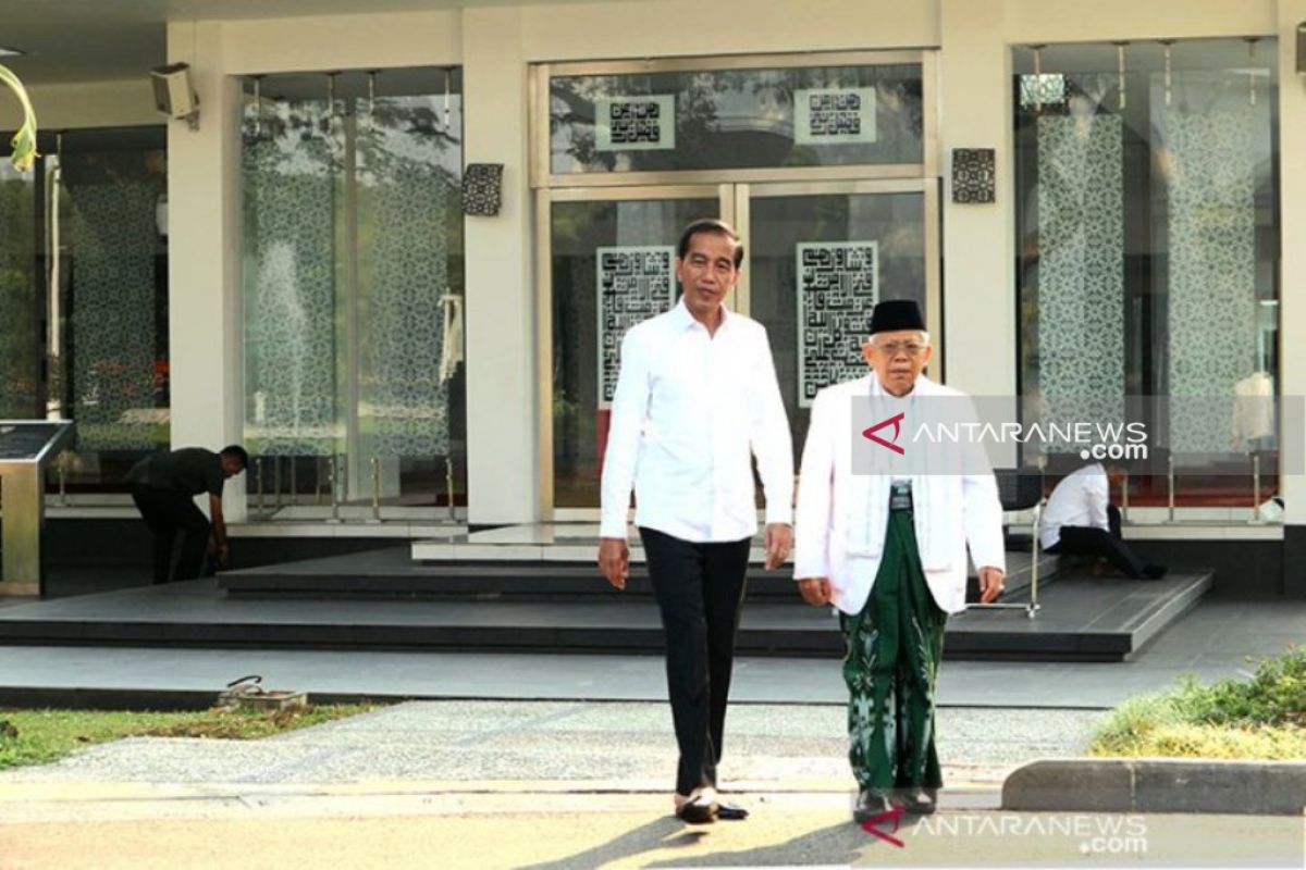 Jokowi-Ma'ruf ditetapkan sebagai presiden dan wakil presiden terpilih