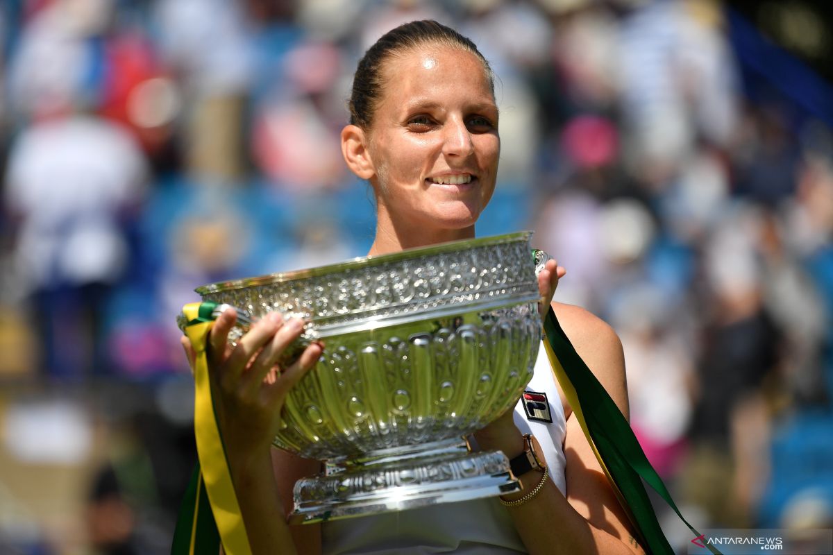 Pliskova tumpas Kerber untuk juara Eastbourne International