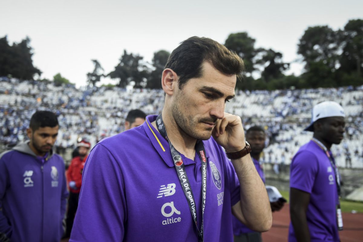 Dua bulan pascaserangan jantung, Iker Casillas kembali gabung skuat Porto