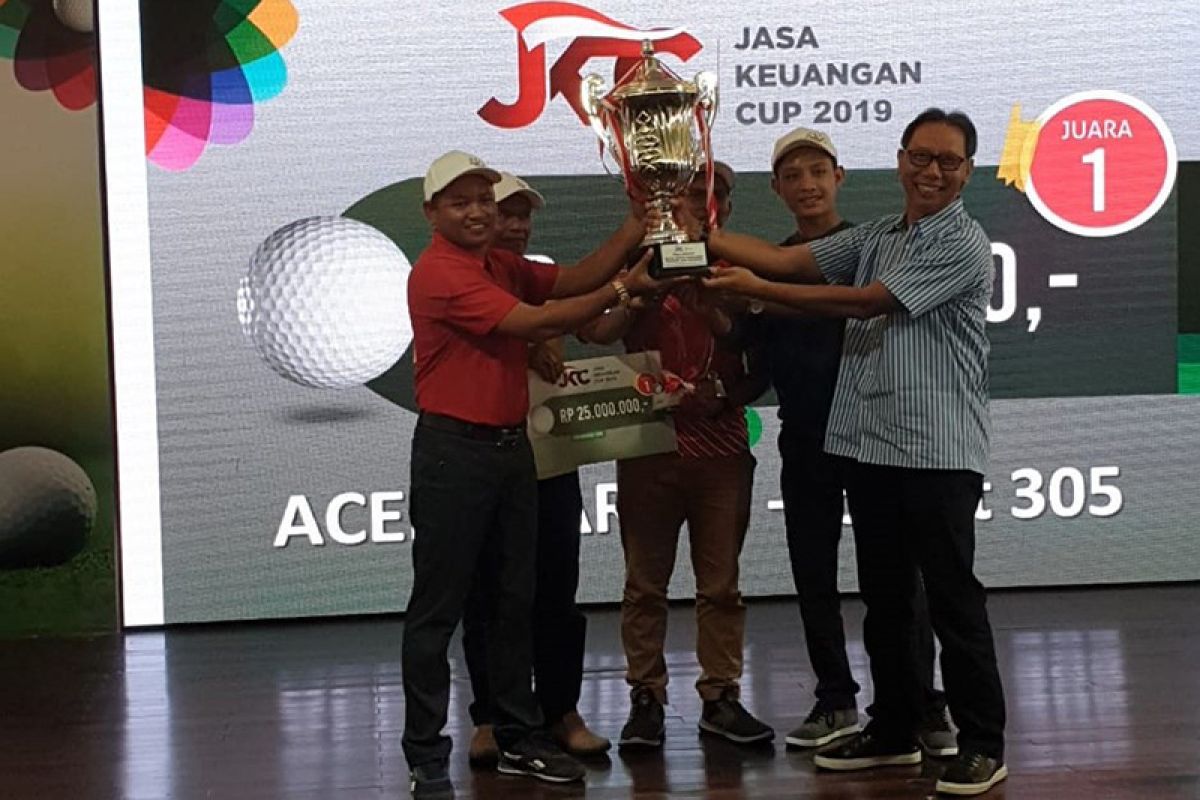 Bank Aceh Juara I Golf JKC 2019