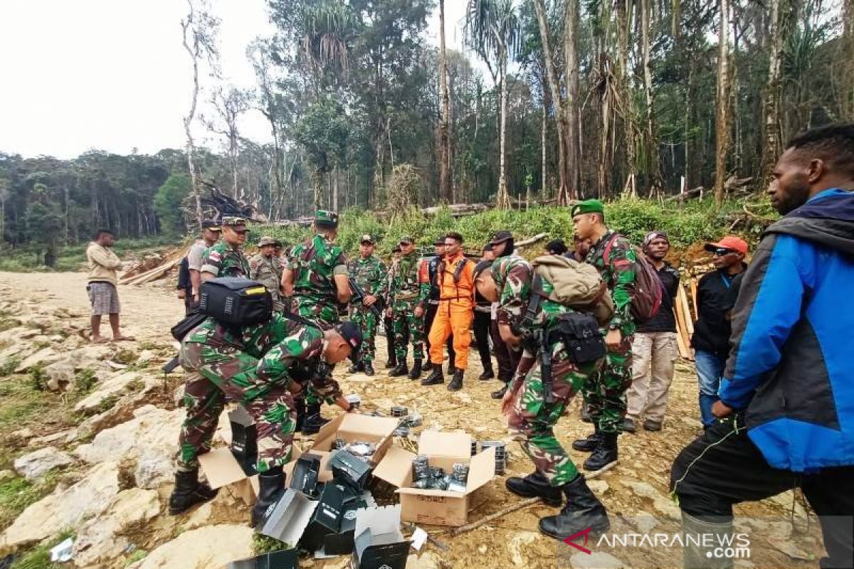 TNI AD masih lakukan pencarian helikopter M 17