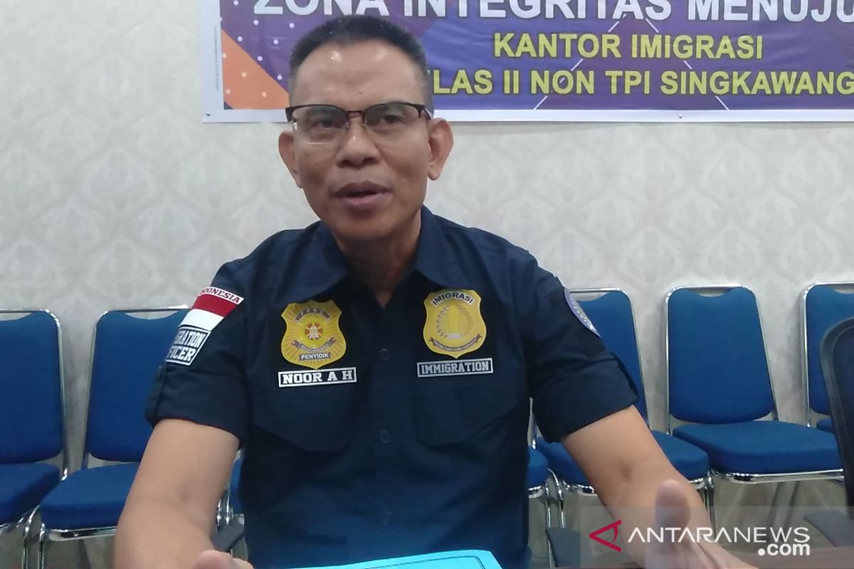 Tinggal satu orang TKA bekerja di Singkawang