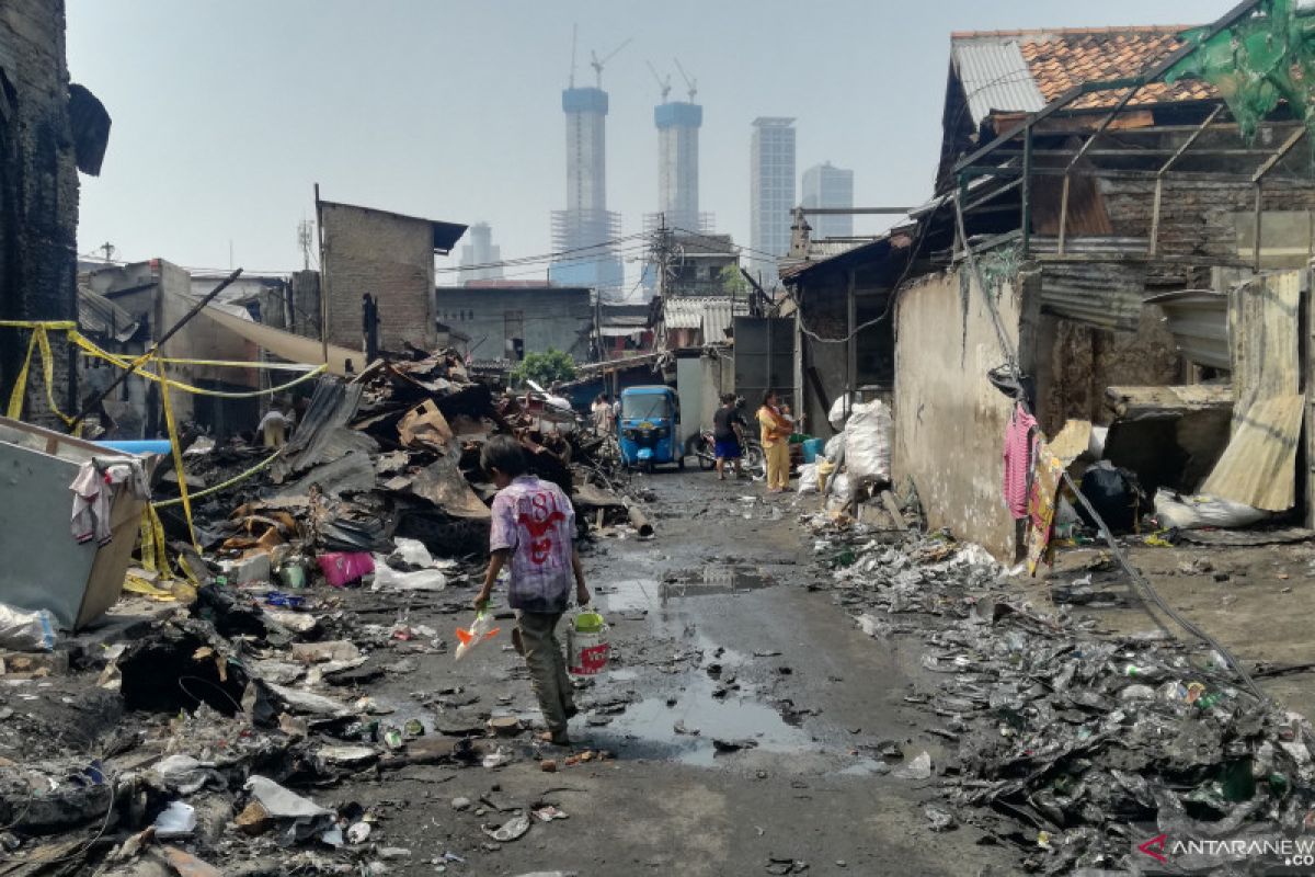 Korban kebakaran di Tanah Abang harap masih bisa menempati lokasi