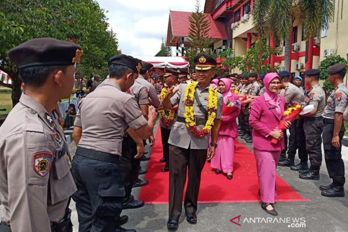 Ratusan personel Polda Kalteng naik pangkat, ini permintaan Kapolda