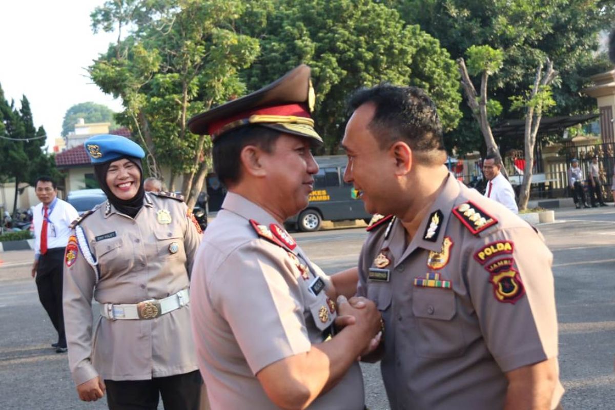 655 personel Polda Jambi naik pangkat, dua perwira  jadi kombes