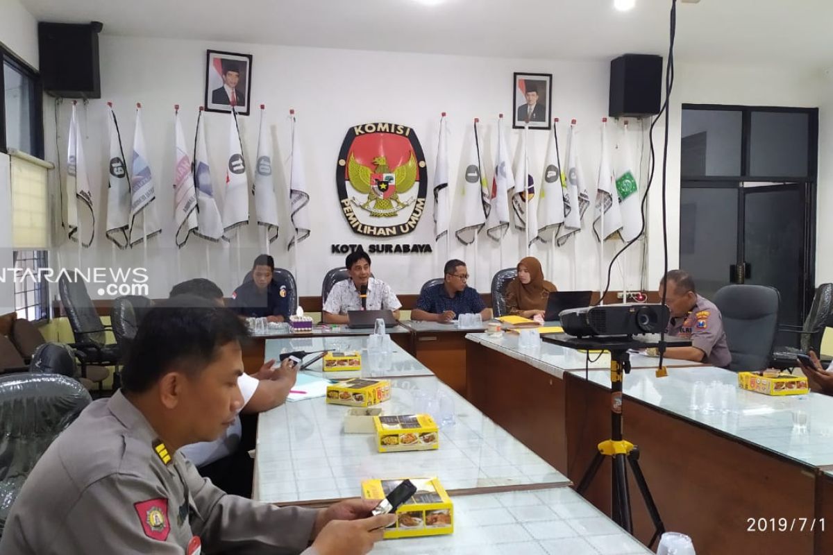 KPU Surabaya tarik kotak suara dari empat kecamatan