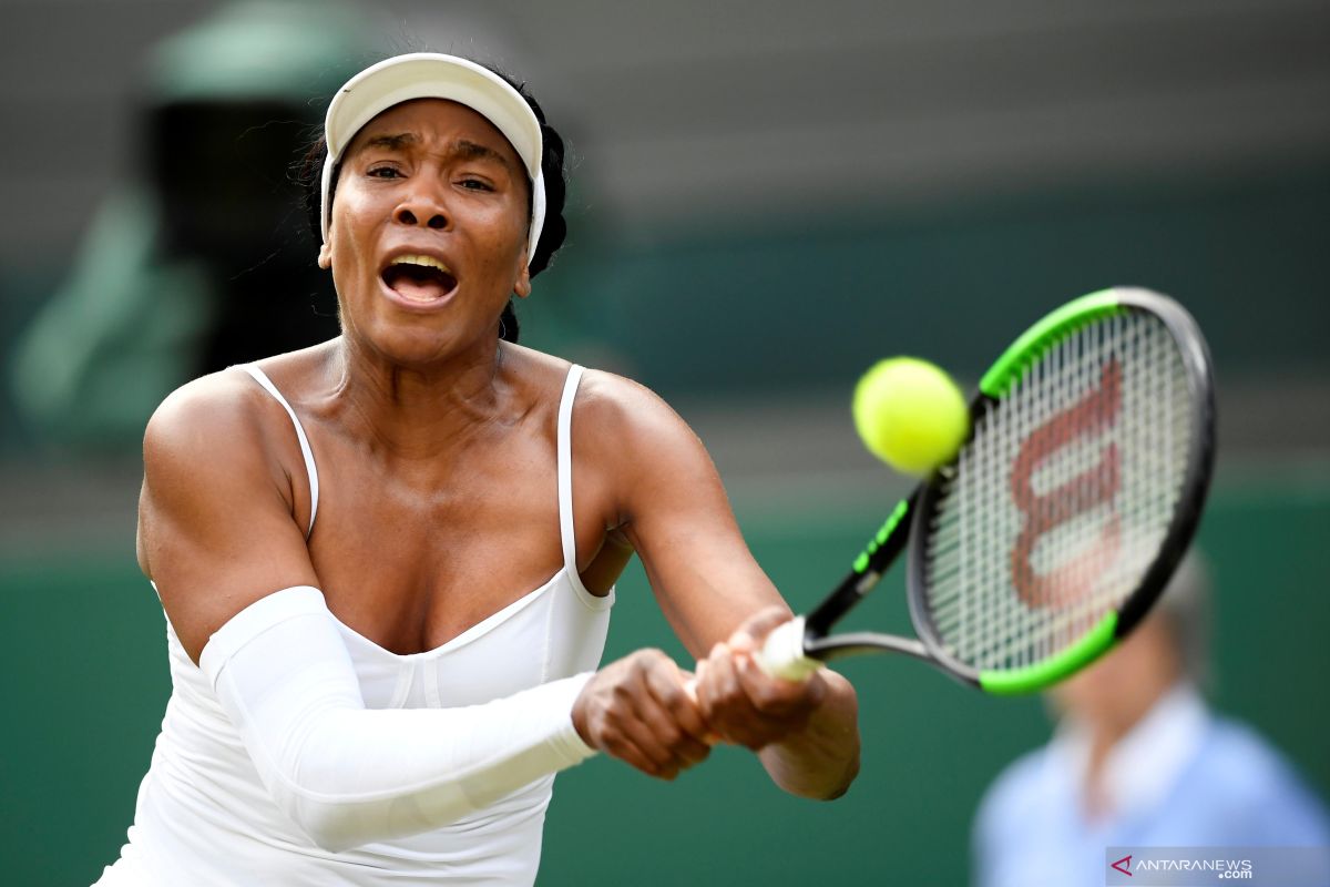 Venus Williams  singkirkan juara bertahan Bertens di Cincinnati