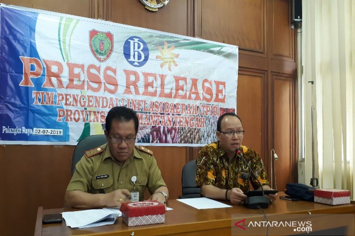 Beras dan jasa tukang jadi penyumbang inflasi di Kalteng