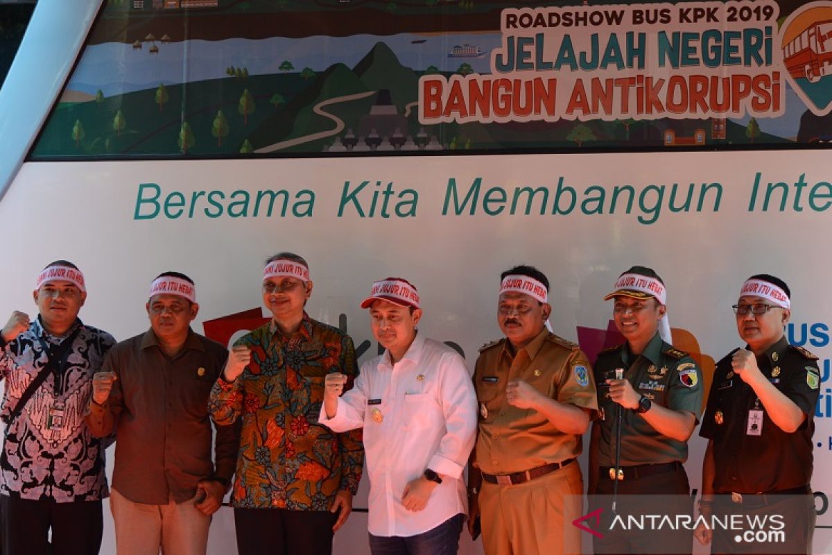 KPK pertunjukan keliling jelajah negeri di Nganjuk