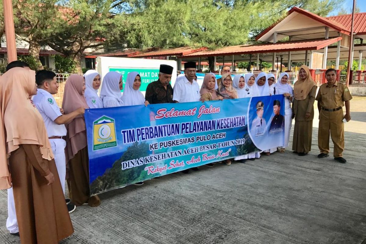 Aceh Besar kirim tim perbantuan pelayanan kesehatan ke Pulo Aceh