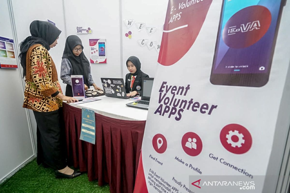 Mahasiswa Poltekpar Palembang rancang aplikasi E-Volunteer