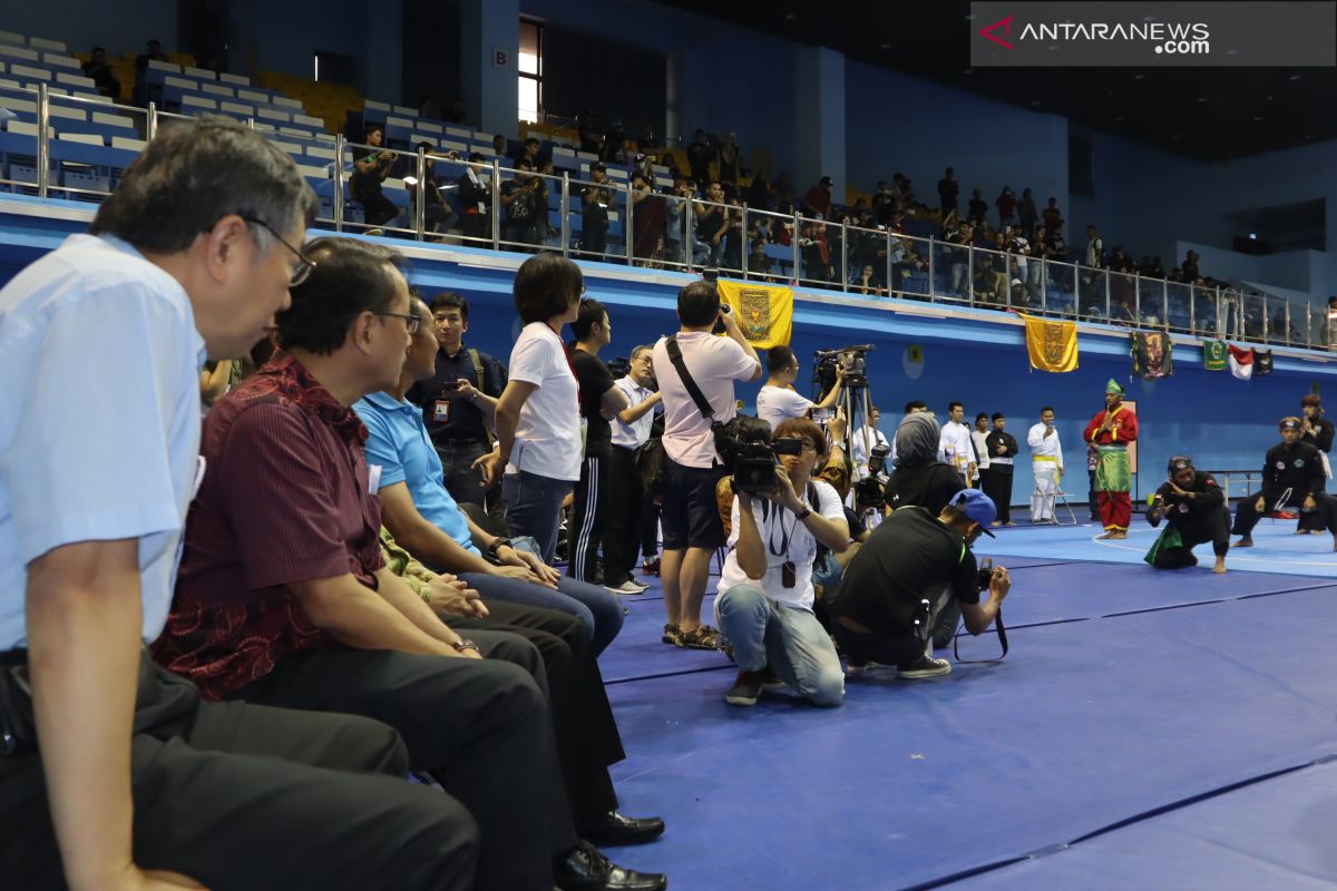 PSHT juara umum kejurnas pencak silat di Taipei