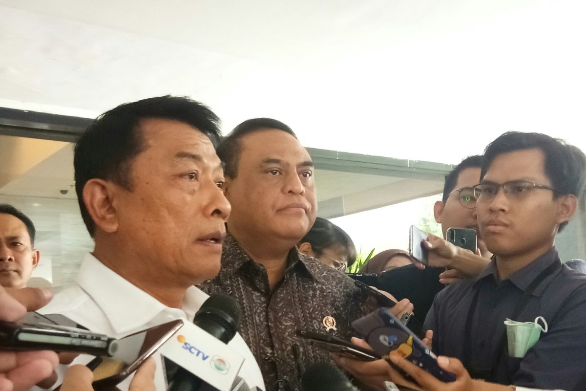 Moeldoko sebut Presiden Jokowi belum susun kabinet