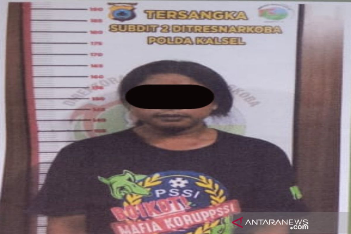 Ditresnarkoba Polda Kalsel tangkap pengedar ganja jaringan lokal Kalsel