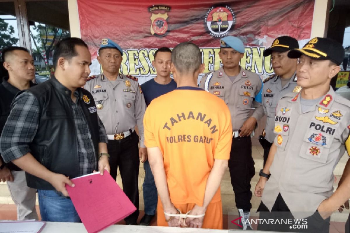 Polres Garut tangkap ayah hamili anak kandung