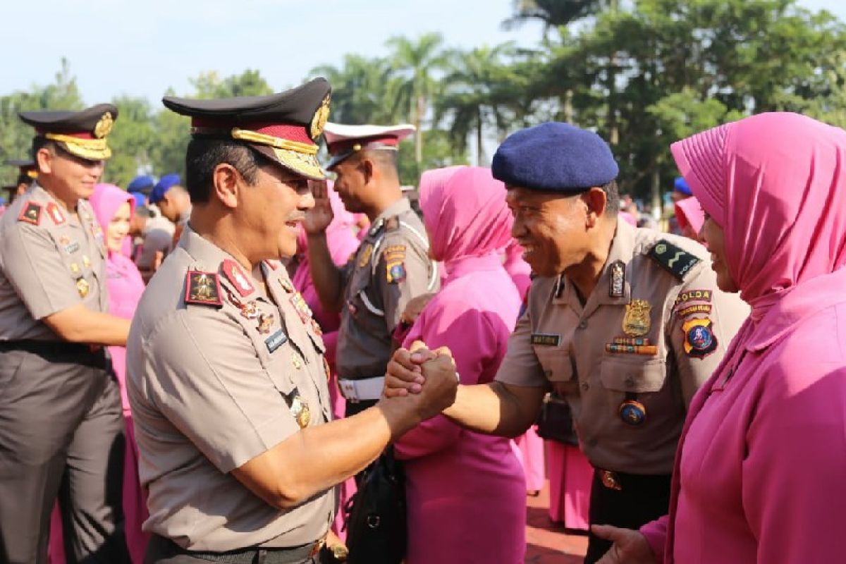 Kapolda Sumut: Kenaikan pangkat harus diikuti peningkatan kinerja