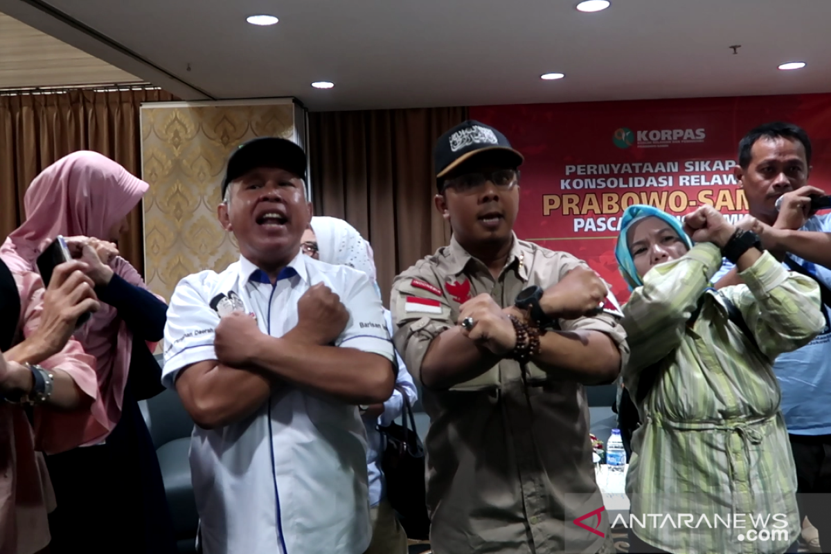 Relawan Prabowo-Sandi ricuh, pernyataan sikap diklaim jebakan