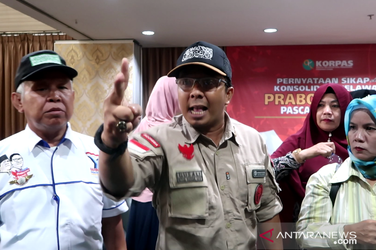 Pendukung inginkan Prabowo-Sandi jadi oposisi