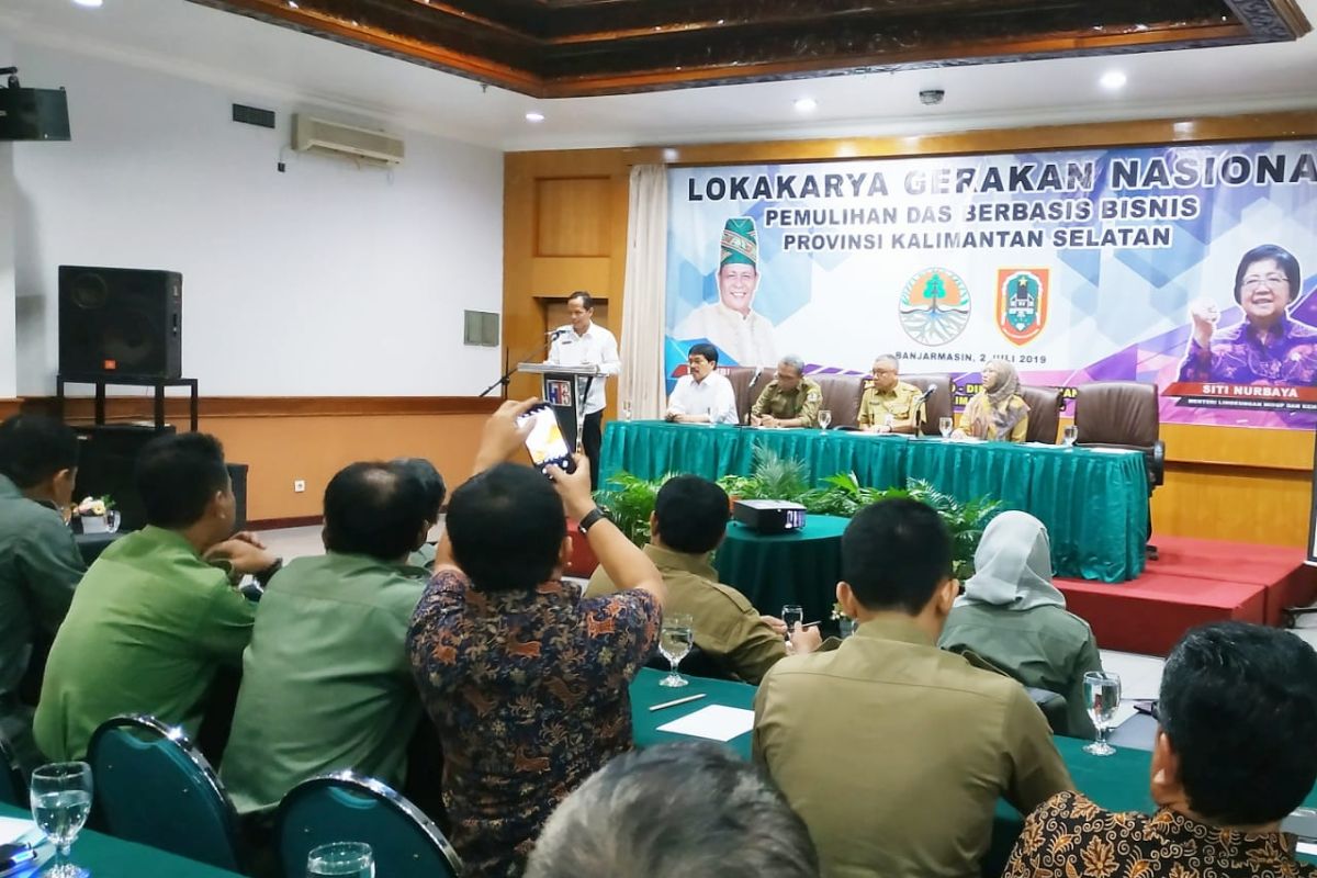 South Kalimantan piloted watershed rehabilitation